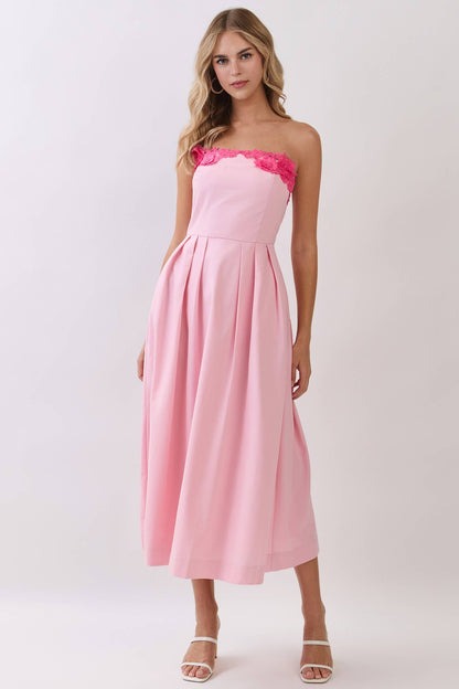 Rosewater Midi Dress