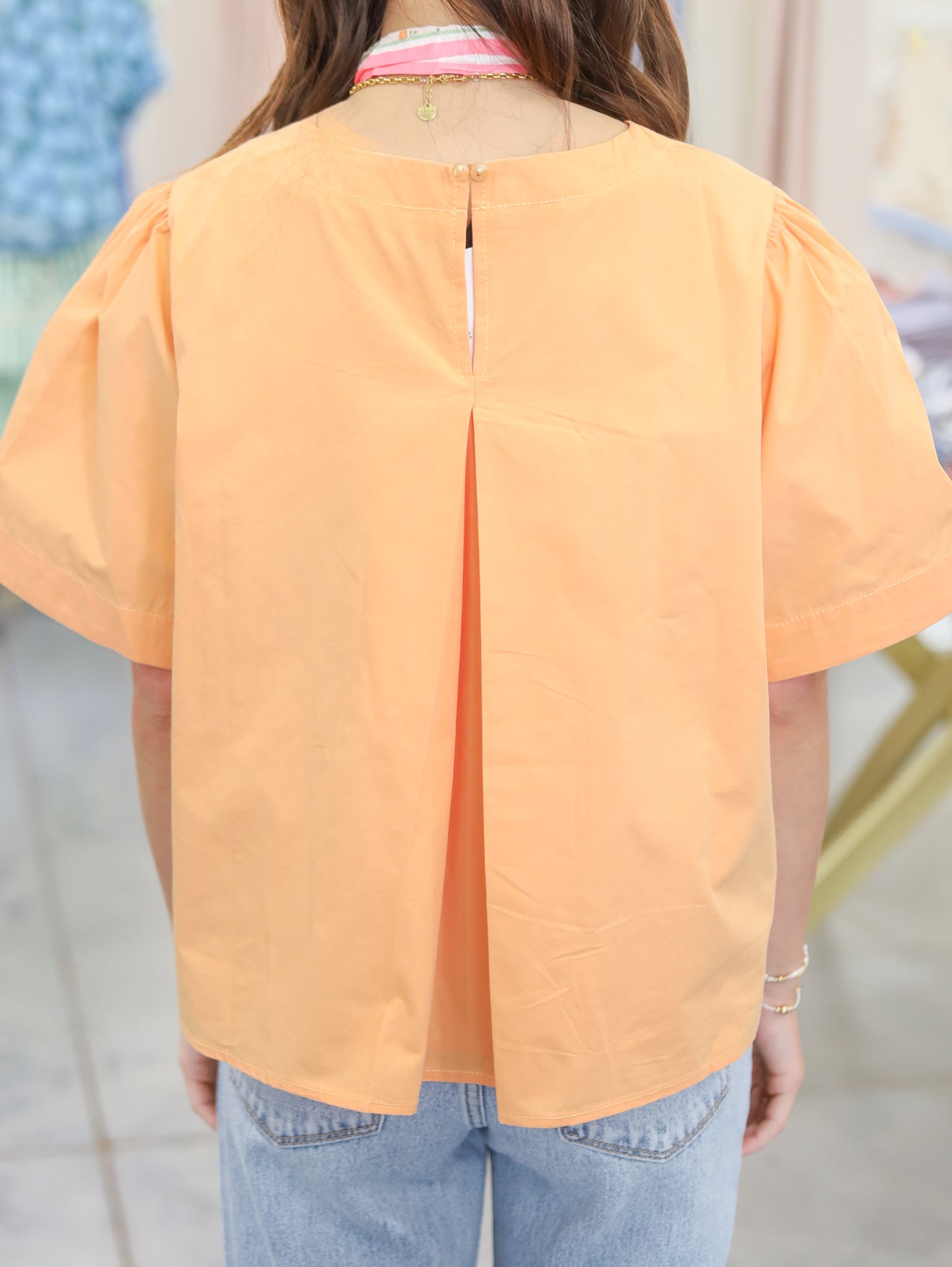 Skye Seam Detail Boxy Top