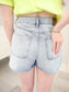 A-line Denim Shorts