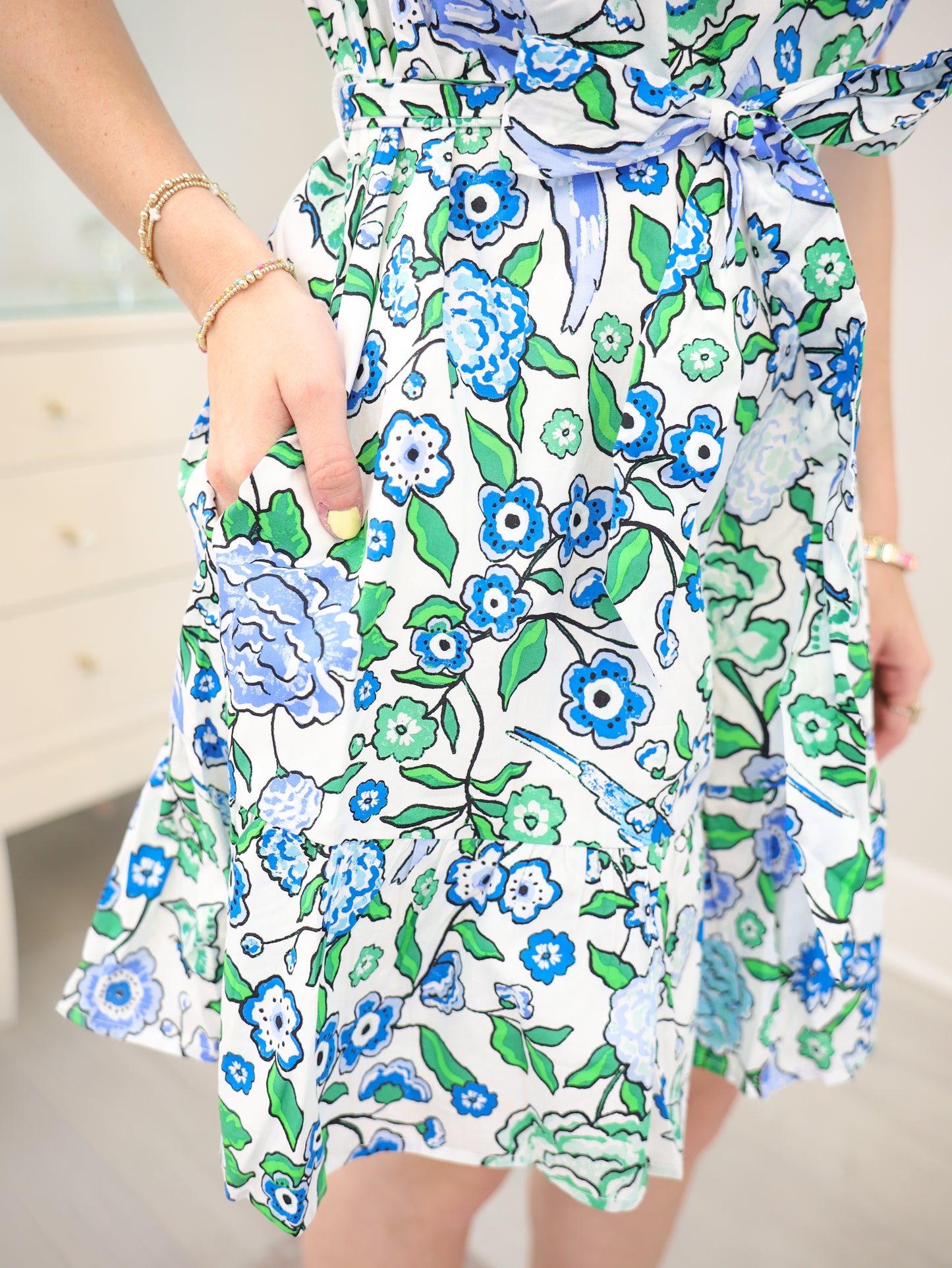 Ivona Ruffle Mini Dress