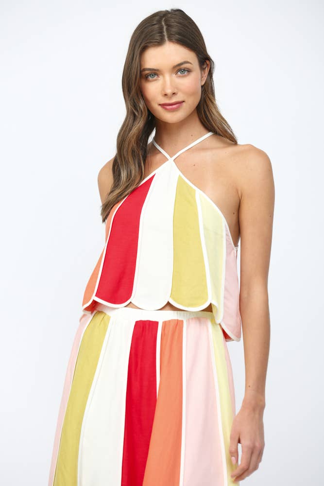 Sunday Color-Block Top