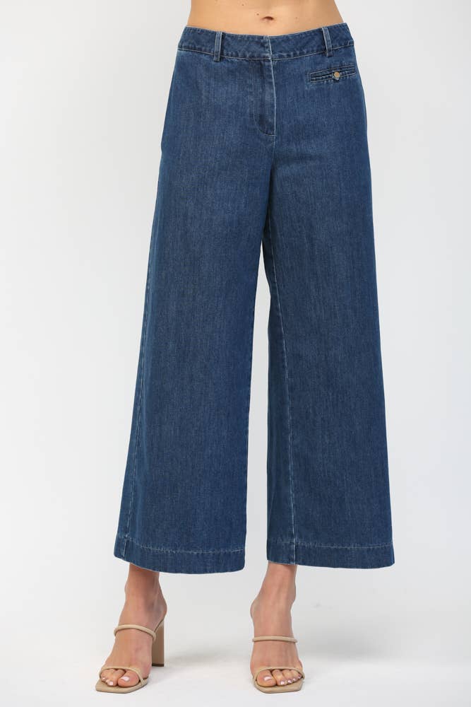 Prairie Cropped Denim Jeans
