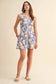 Violet Floral Romper