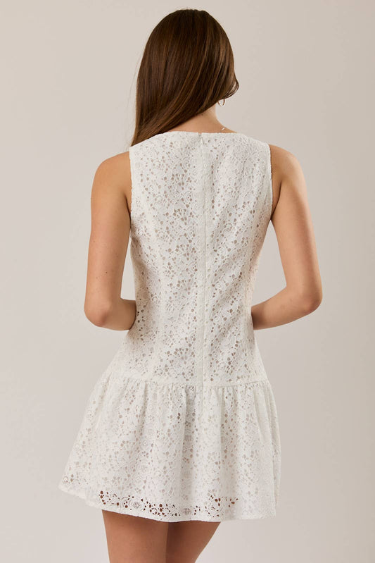 Sleeveless Low Waist Dress