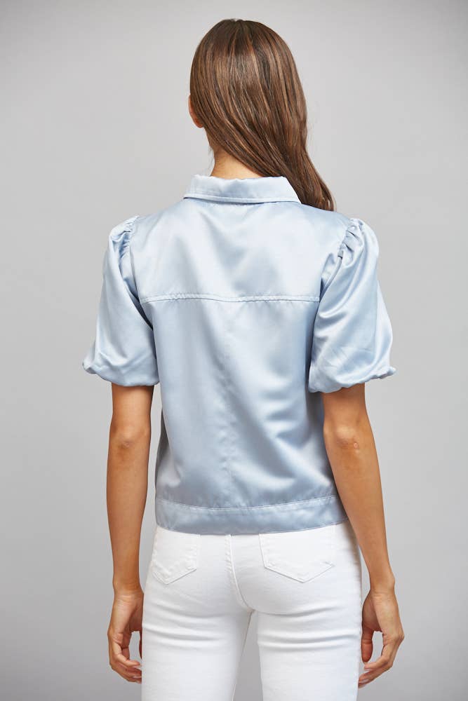 French Blue Utility Jacket