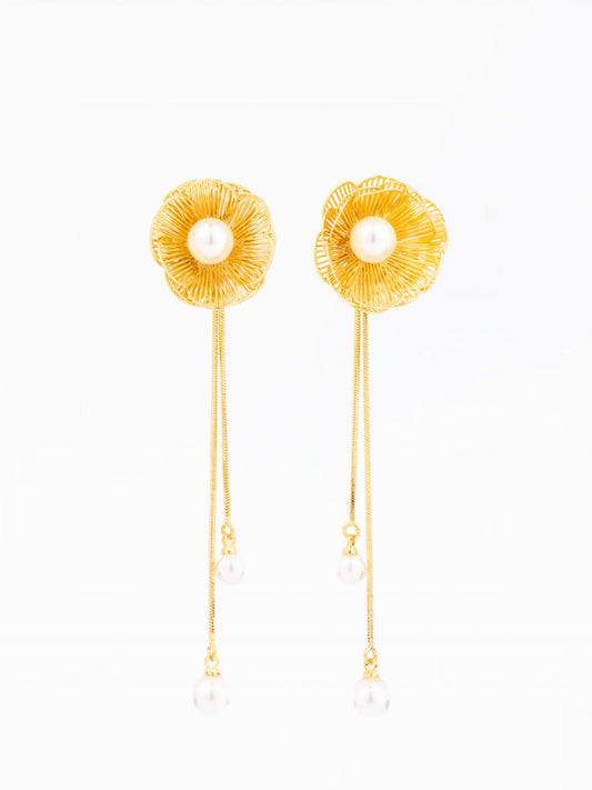 Greta Flower Earrings