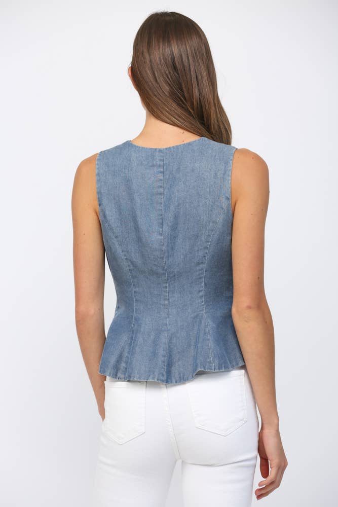 Laguna Peplum Top