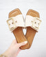 Gold Buckle Sandal