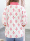 Deanna Floral Dolman Sleeve Blouse