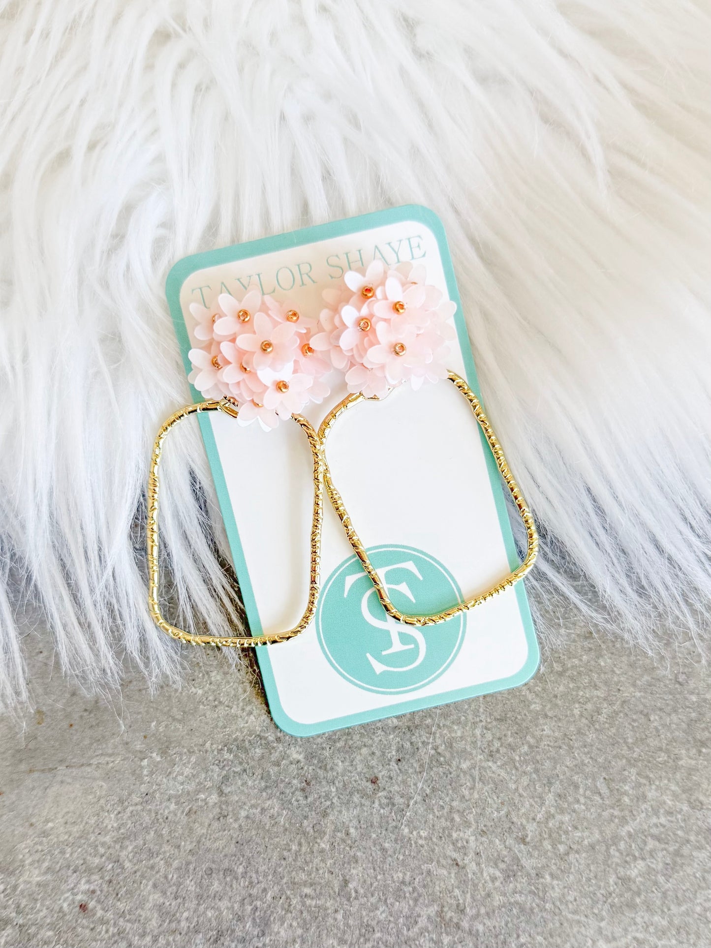 Flower Rectangle Hoops
