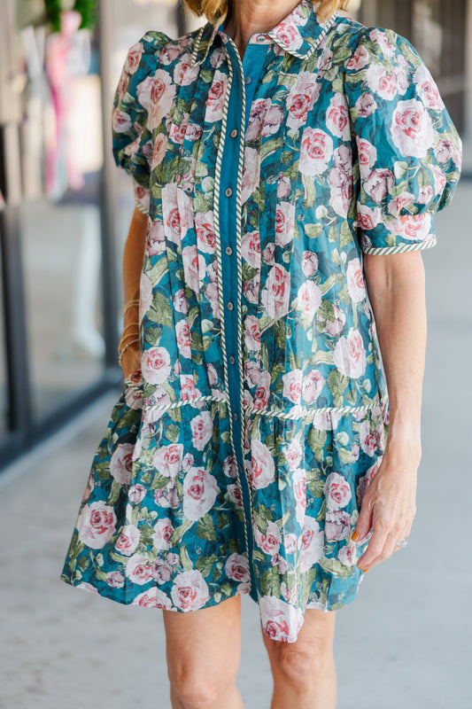 Short Puff Sleeve Dress