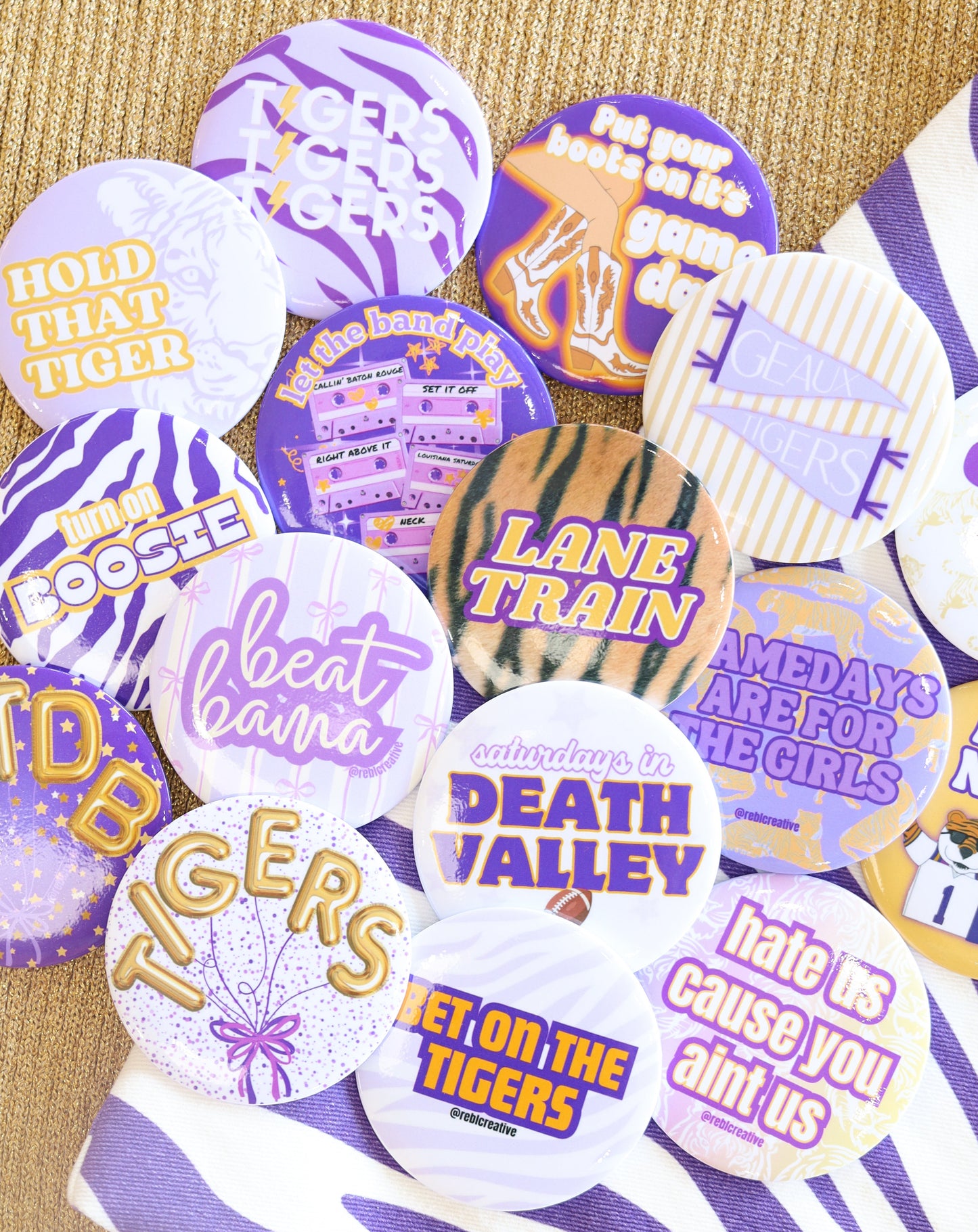Gameday Buttons