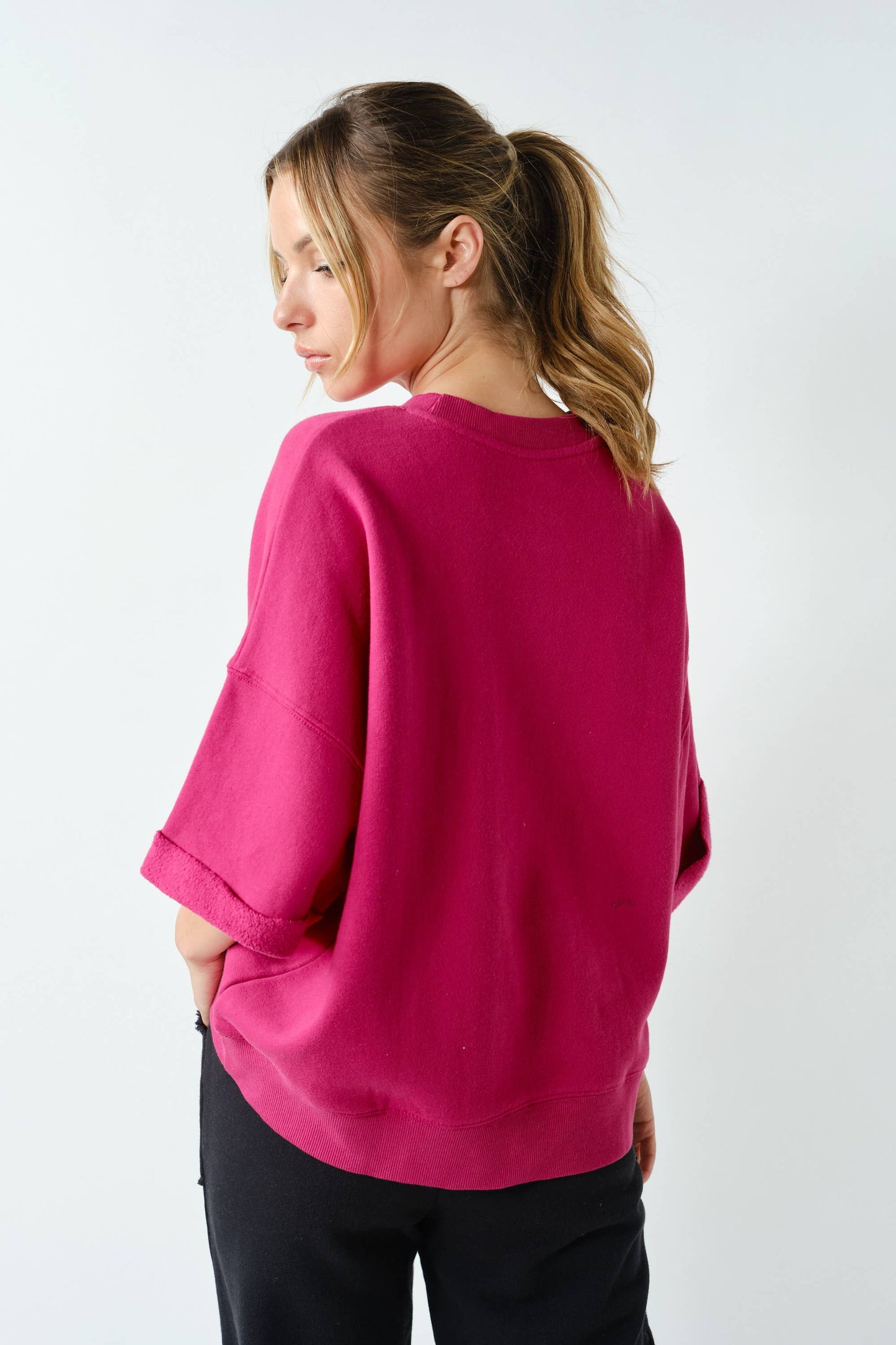 Malibu Lounge Drop Shoulder Top