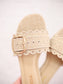 Scalloped Sandal