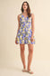 Violet Floral Romper