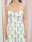 Didi Floral Sweetheart Midi Dress