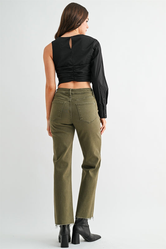 Olive Denim
