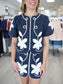 Katy Floral Applique Set