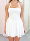 Jessa Embellished Halter Neck Mini Dress