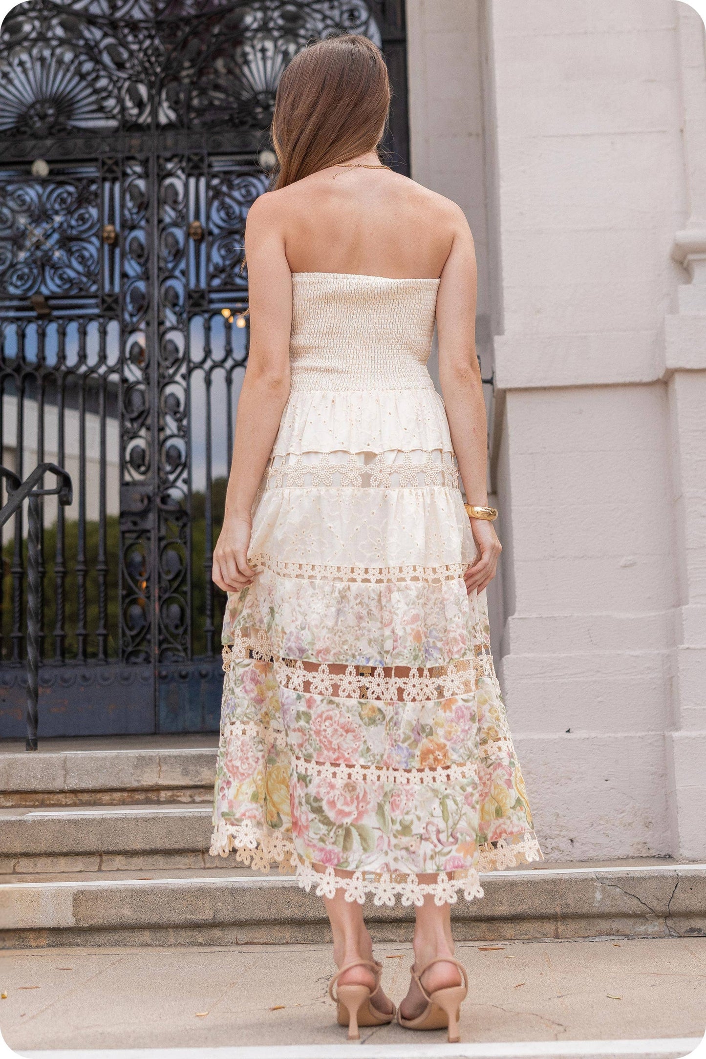 Camellia Eyelet Dress