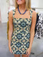 Luxe Trellis Romper