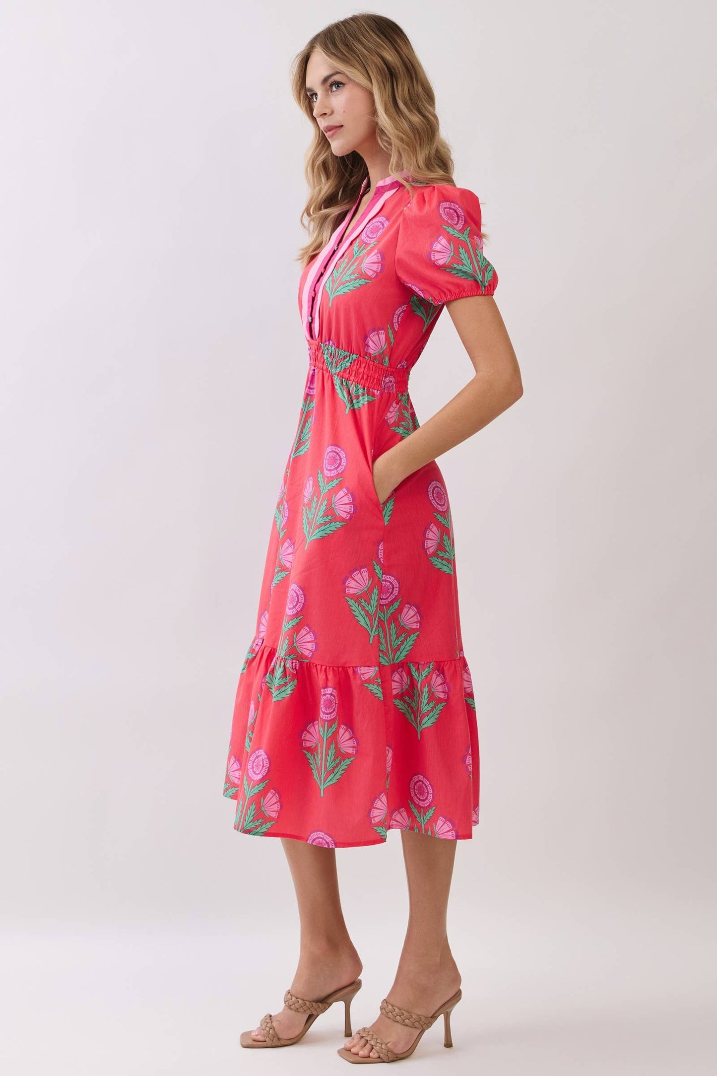 Verona Floral Midi