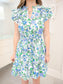 Ivona Ruffle Mini Dress