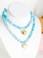 Heart Beaded Candy Necklace