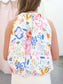 Alice Abstract Sleeveless Halter Top