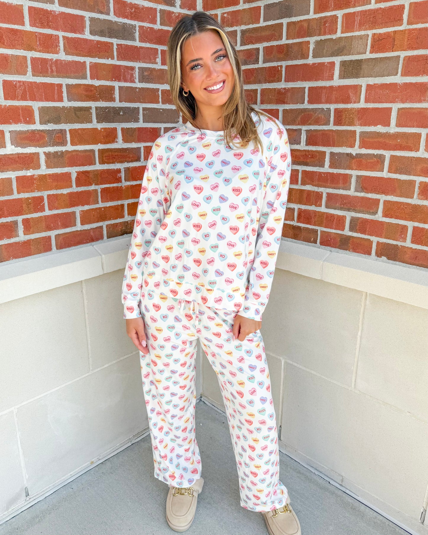 Annie Candy Hearts PJ Set