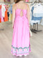 Pleated Maxi Dress