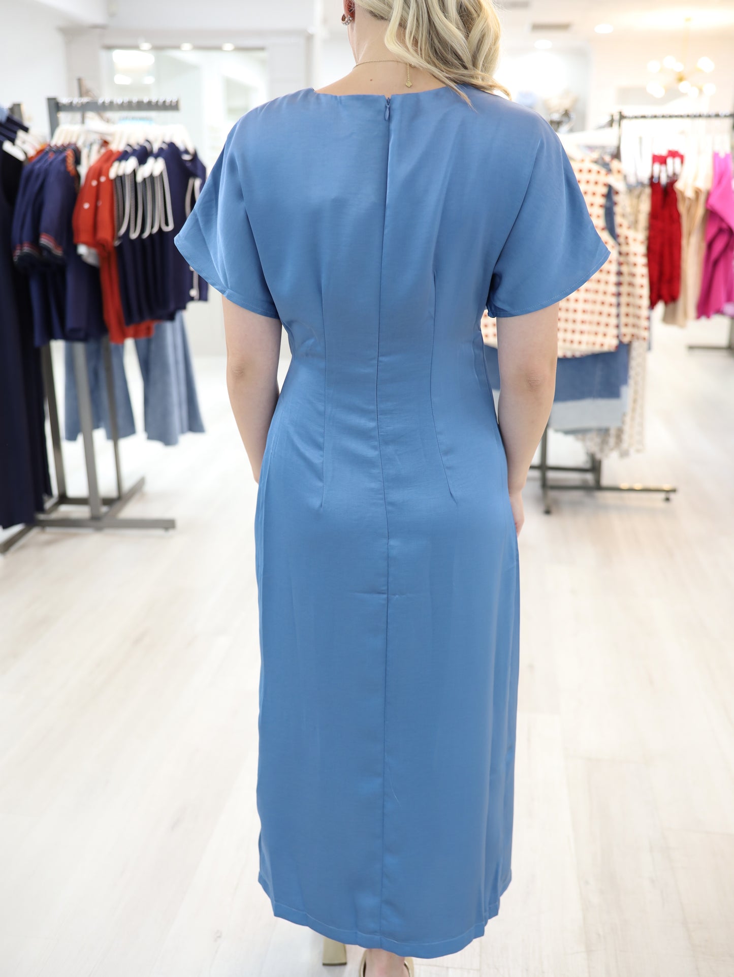 Lynn Pleated Dress