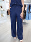 Delaney Drawstring Denim Pants