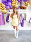 Steph Strapless Ruched Romper