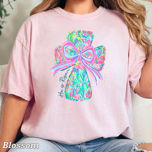 He Is Risen Easter Tee