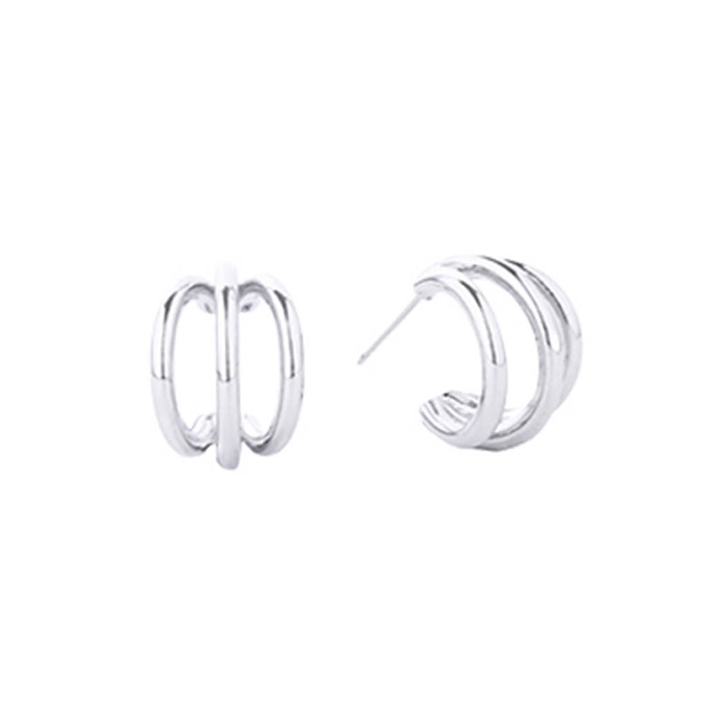 Double Ring Earring