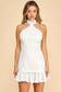 Halterneck Mini Dress
