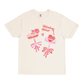 Valentine Please Champagne Tee