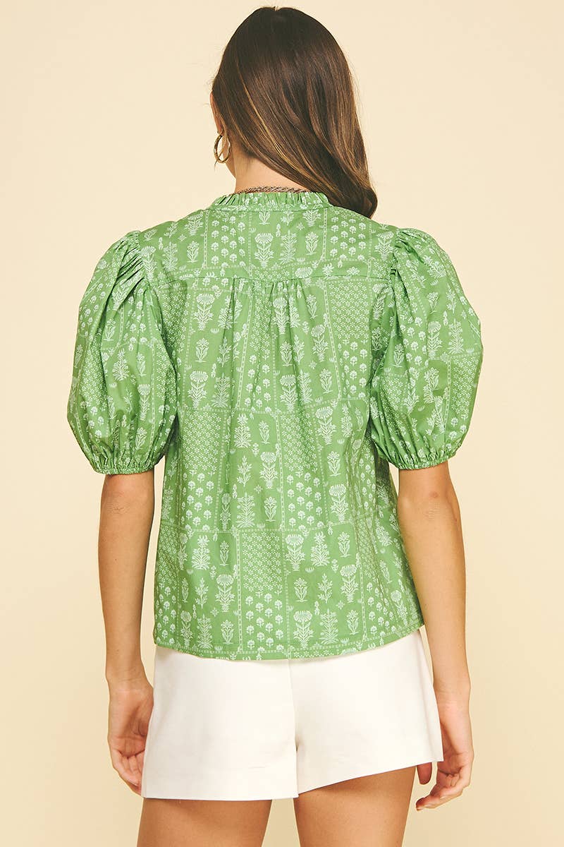 Astra Floral Blouse