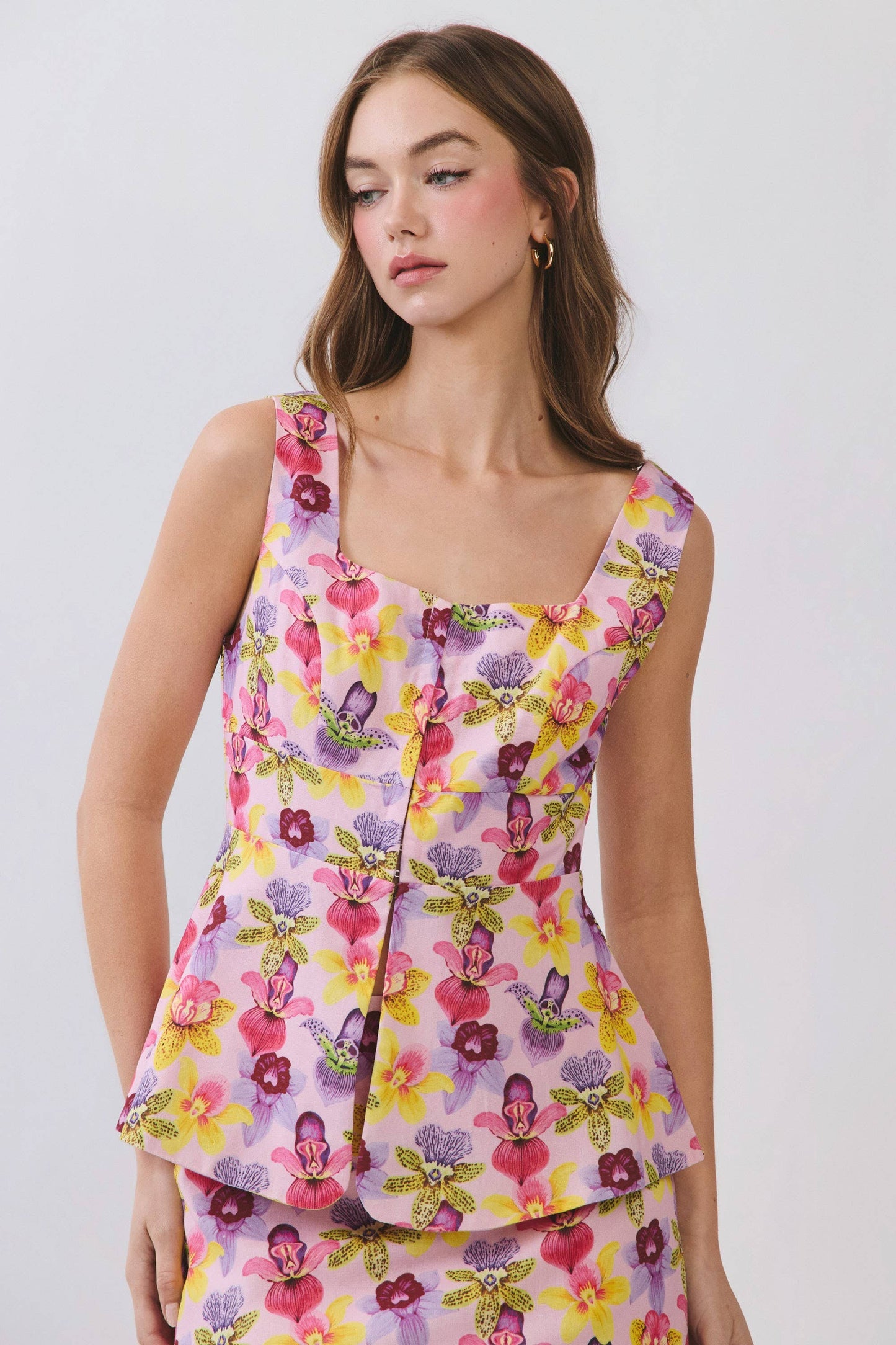Petal Peplum Top