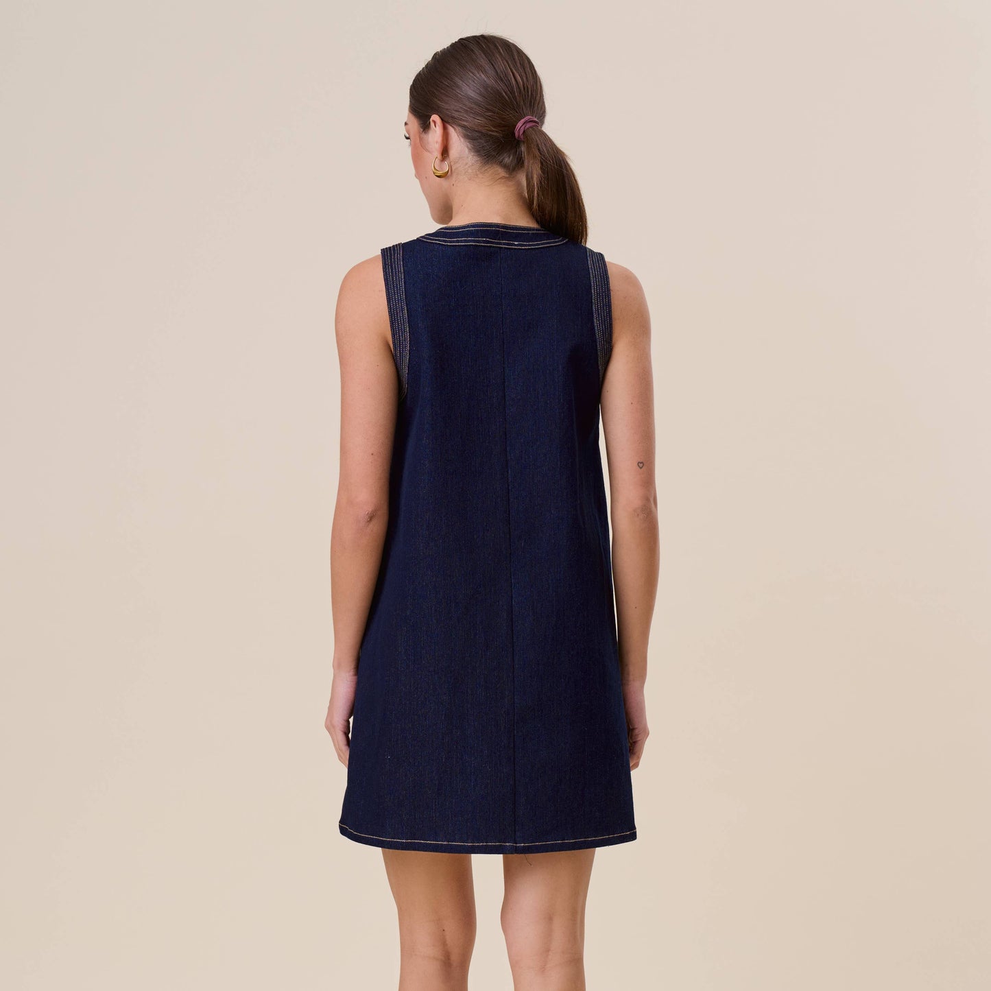 Haisley Mini Denim Dress