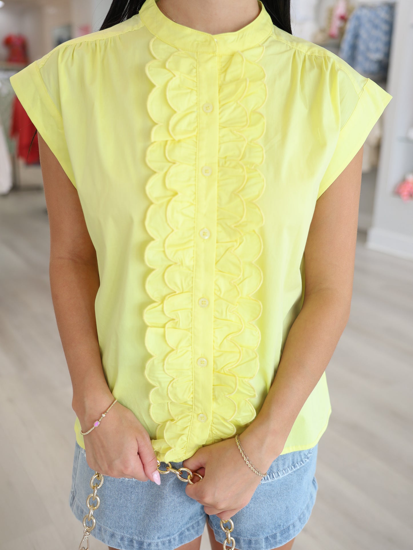 The Emmie Ruffle Top