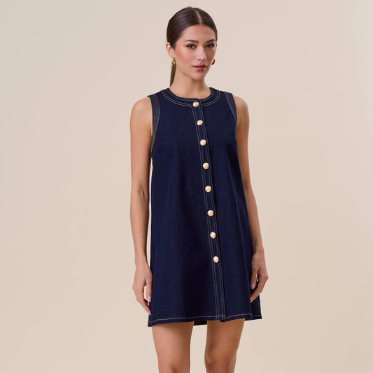 Haisley Mini Denim Dress
