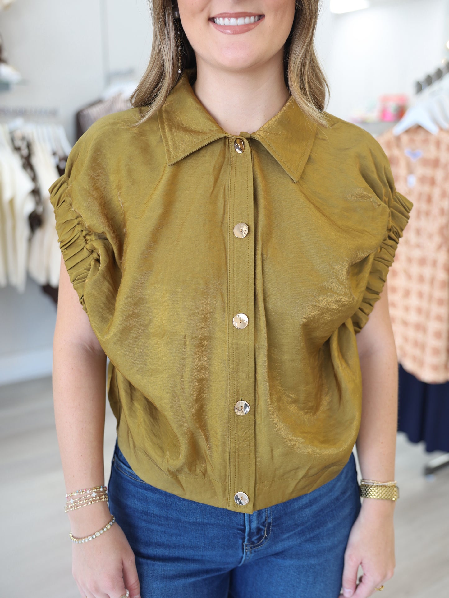 Candace Collared Blouse