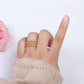 Triple Band Statement Ring
