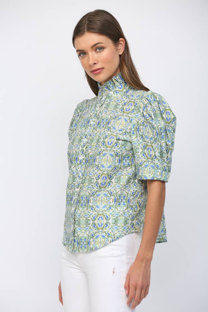 Indie Ruffle Top