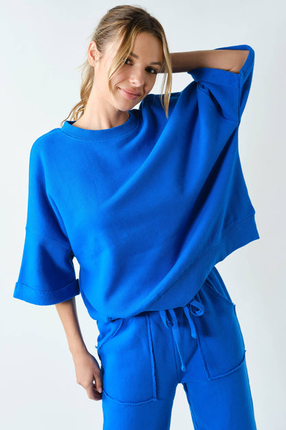 Malibu Lounge Drop Shoulder Top