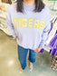 The Mallory Gingham Mockneck Sweatshirt