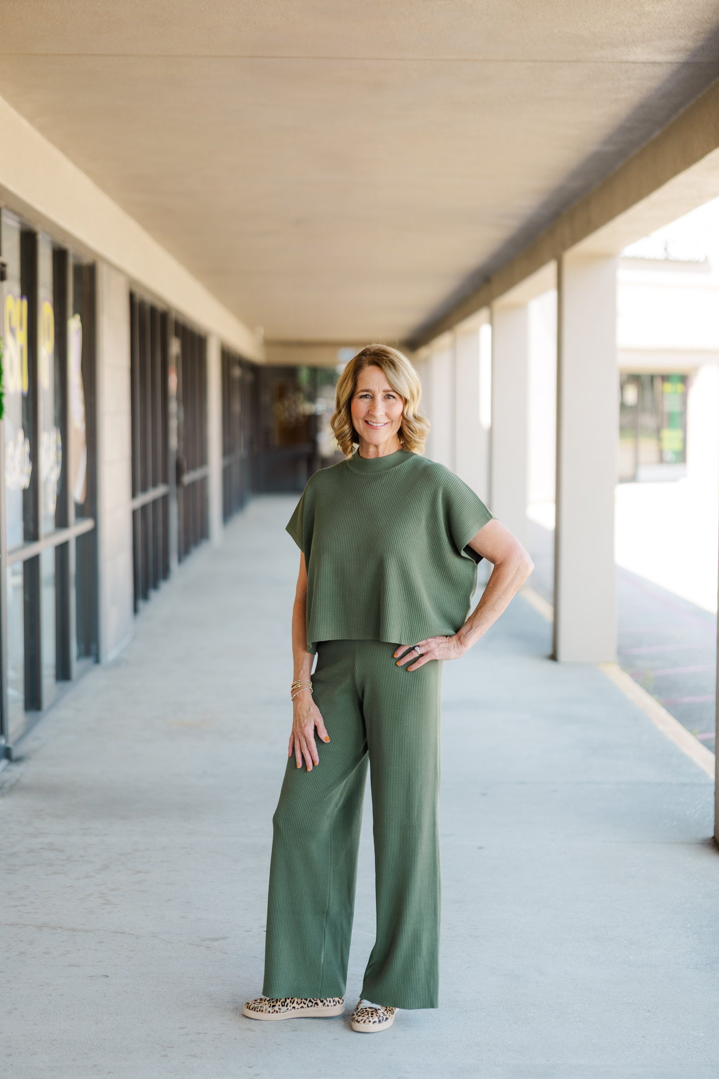 Short Sleeve Top & Pant Set