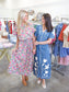 Bliss Bubble Hem Top & Midi Skirt Set